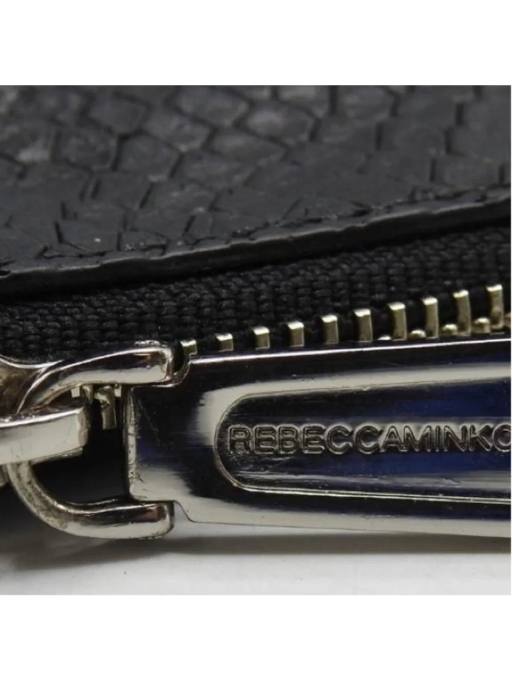 Rebecca Minkoff Black Leather Clutch